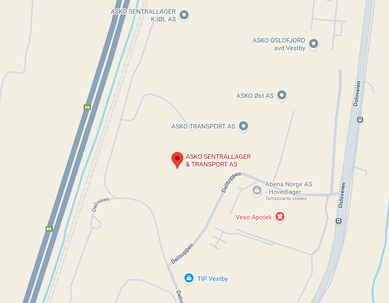 Kart og veibeskrivelse